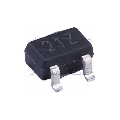 WNM2021-3/TR, boîtier sérigraphié 21Z, puce MOSFET protégée basse tension SOT-323, composant électronique, 5 unités.