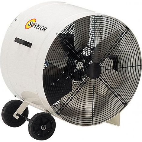 SOVELOR Ventilateur extracteur hélicoïde mobile 9700 m³/h - V600 (1/3)