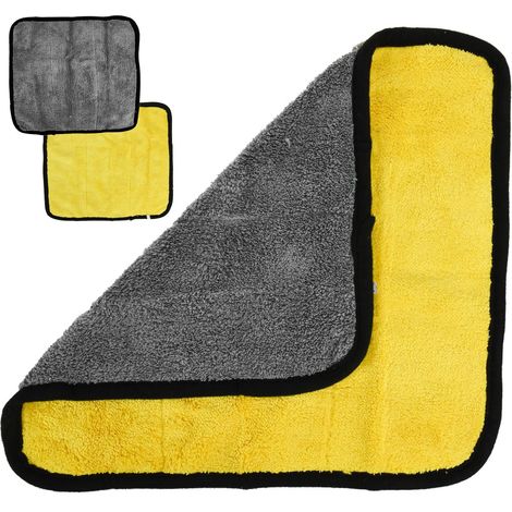 Microfibre Car Buffing Towel Detailing Anti Scratch Cloth Polishing Fabric (1/5)