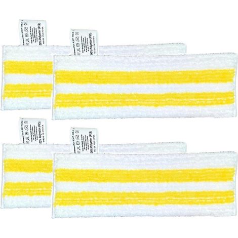 Lot de 4 chiffons de ponçage en microfibre pour sols Karcher Easyfix SC2, SC3, SC4 et SC5 (1/4)