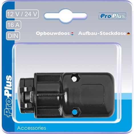 Prise de surface DIN 12V/24V-16A sous blister