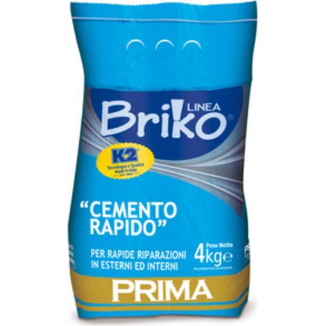 LINEA BRIKO CEMENTO RAPIDO DA  4 KG Q.TA 4