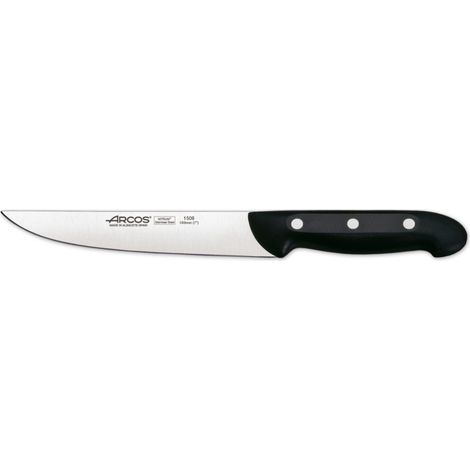 Cuchillo Cocina Cocinero  180Mm Mango Polioximetileno  Negro  Inox Arcos 150800