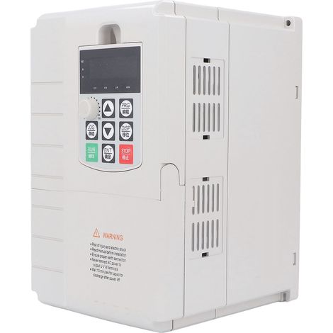 Variateur de fréquence (VFD) pour moteurs monophasés et triphasés, régulateur de vitesse, 5,5 kW, 220 V CA, 35 A (1/5)
