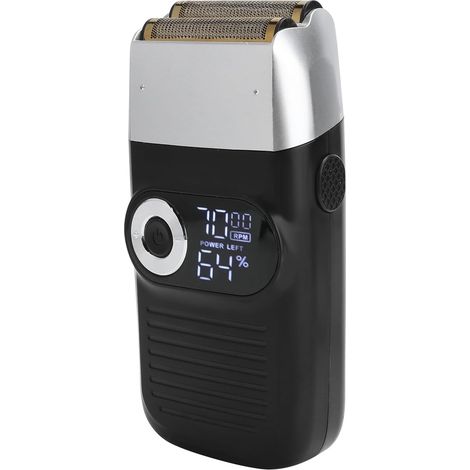 Beard Trimmer for, Electric Leaf Shaver Bald Head Shaver Rechargeable Ele Trimmer LCD Mustache Shaver Men Men Electric Bald Head Beard (1/5)