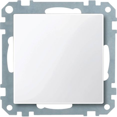 Cache Merten System M blanc polaire 391619 (1/2)