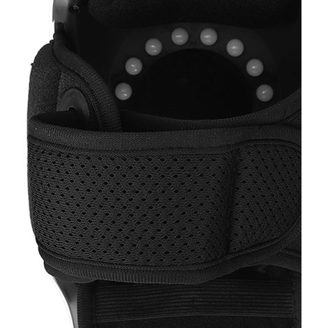 Genouillère chauffante avec compression, 9 niveaux de massage vibratoire sans fil, soulagement des douleurs articulaires et du stress (1/5)