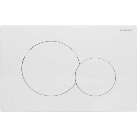 Placca di comando GEBERIT Sigma01, bianco alpino, 115.770.11.5 (1/5)