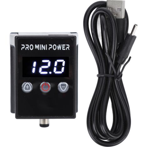 Bloc d'alimentation tatouage sans fil USB rechargeable DC 8h autonomie (1/5)