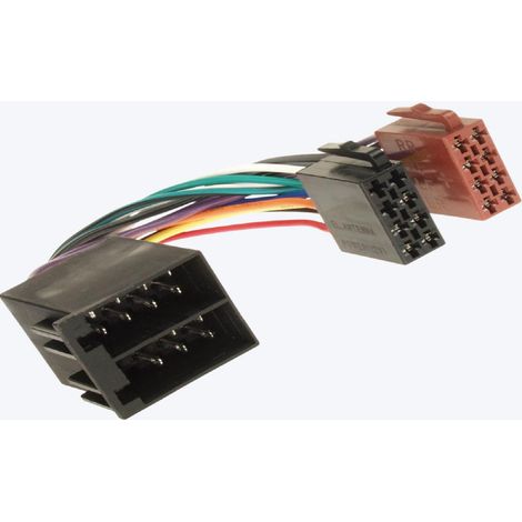 Prise ISO vers fiche ISO serrage 15-30 inverse compatible avec Opel