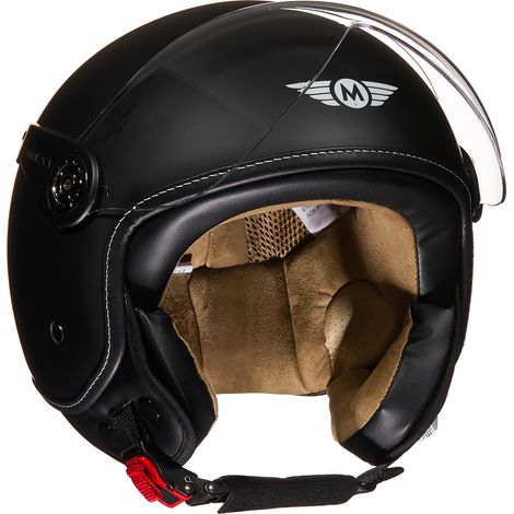 Jethelm Motorrad mit Visier Helm H-44