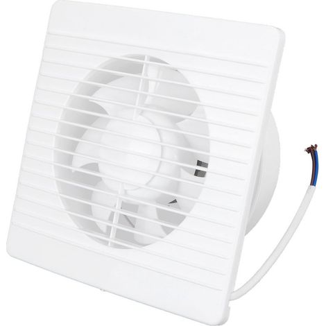 Ventilateur mural 7 pales avec clapet anti-retour pour cuisine et salle de bain 220V (20cm) (1/5)