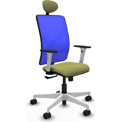 Silla de oficina piqueras y crespo Motilla blanco espuma alta densidad (1/2)
