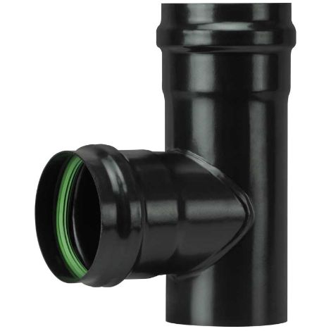 RACCORDO A T PER STUFE A PELLET 'LIGHT' Ø 100 mm - SAVE