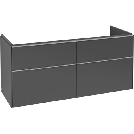 Villeroy & Boch Subway 3.0 armoire sous lavabo, 4 tiroirs, lavabo