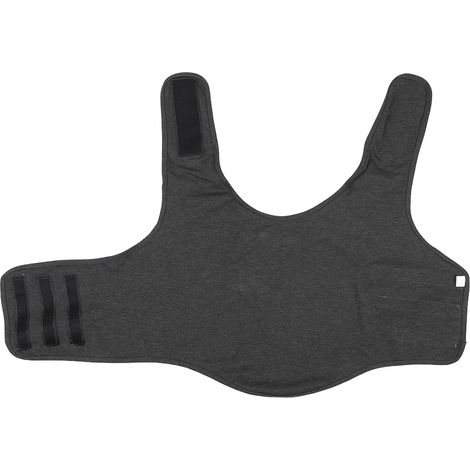 Veste anti-stress pour chien - Vêtement apaisant gris foncé - Taille S (1/5)