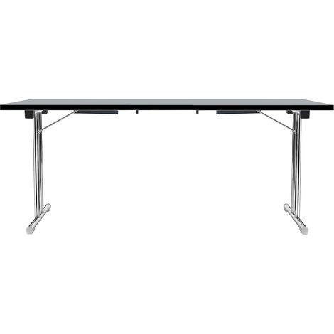 FRANKEL kaiserkraft, Table pliante à piétement en double T,