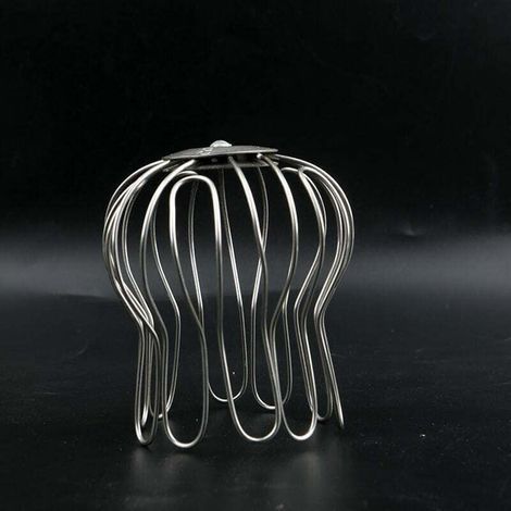 Enowelir Protezione per grondaia zincata 50mm 70mm per fissaggio e sigillatura (1/4)