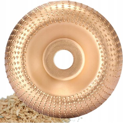 Disco de esmeril para madera dorado (80) (1/5)