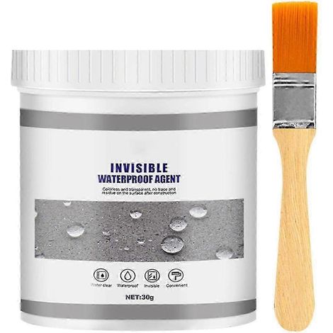 Waterproof Insulating Sealant, Super Strong Bonding Sealant Invisible Waterproof Anti-leakage Agent With Brush 300g (1/5)