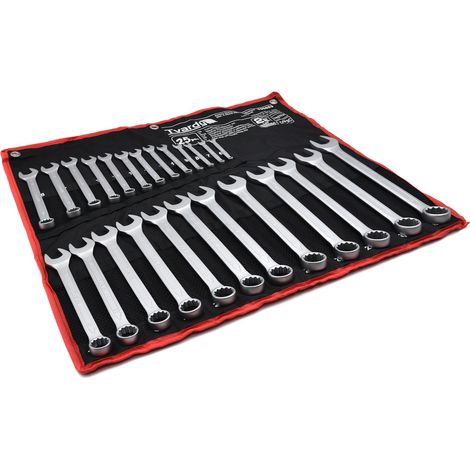 Jeu de 25 clés mixtes, 6-32 mm, CRV-CS (satiné) (4) (1/5)