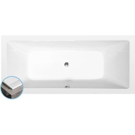 Polysan - Bañera 180x70x39 cm, blanca 72906S (1/4)