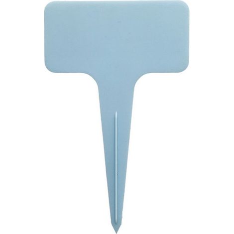 100 etiquetas de plástico para plantas，10 x 6 cm，Marcadores de jardín de plástico en forma de T，Etiquetas para flores，Etiquetas de plástico (1/5)