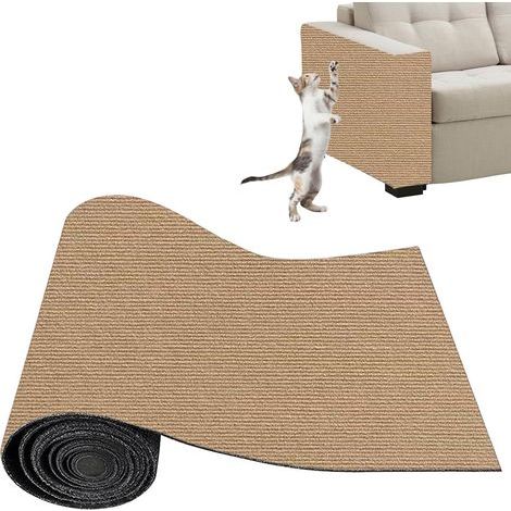 selbstklebende Katzenkratzmatte, Kratzschutz für Sofas, Vliesstoff, 30 x 100 cm, Wohnzimmer (1/5)