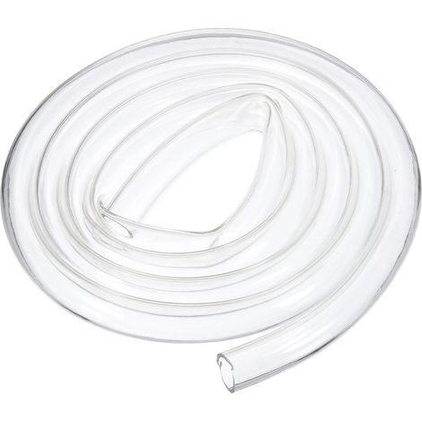 Tube en PVC 25mm ID x 31mm OD x 3 mm Épaisseur, Tuyau Aquarium, Tube en PVC Transparent de 300cm de Long, Tuyau D'Eau en Plastique Léger et Flexible pour L'Aquaponie (1/5)