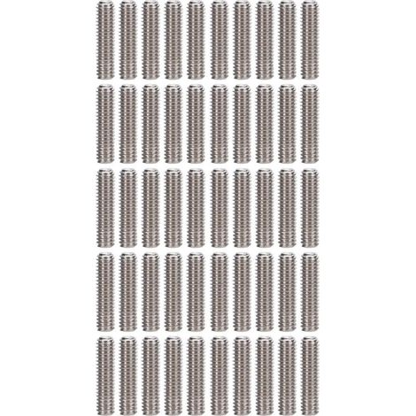50Pcs Vis sans tête inox M2.5x10 (1/5)