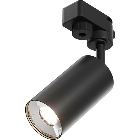 Faretto Per Binario Moderno Focus Mini Alluminio Nero 1 Luce (1/5)