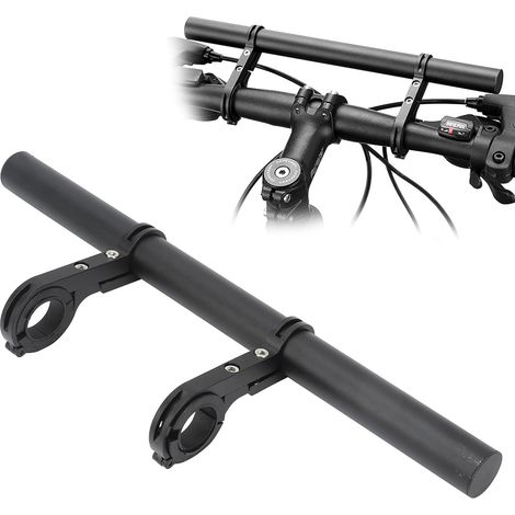 20 cm Fahrradlenkerverlängerung Halterung Telefonhalter Aluminiumlegierung Fahrradlenkerverlängerung Halterung Fahrradscheinwerferhalter Lenkerhalterung