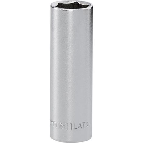 Facom R.11LAT 1/4in Drive 6-Point Deep Socket 11mm - Chrome Va... (1/2)
