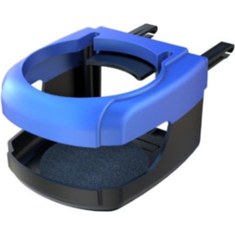 Support de verre bleu pour auto, porte-gobelet en éponge souple pour bouche d'aération, sécurisé et écologique (1/5)