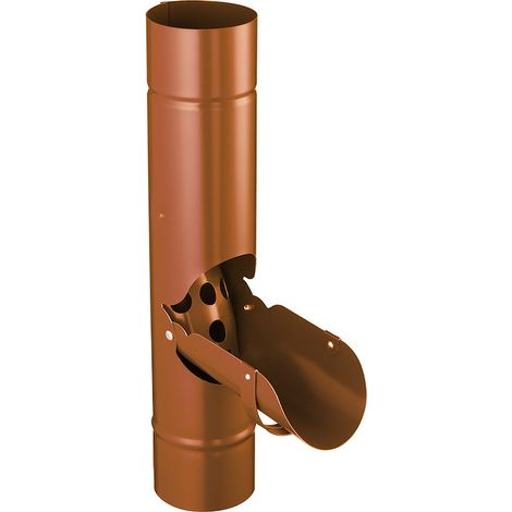Regenwasserklappe 90 RAL 8004