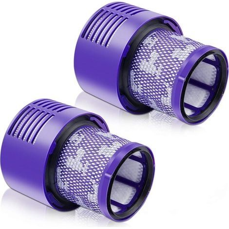 Lot de 2 Filtres Arrière Compatibles Aspirateur Dyson V10 Absolute Animal Motorhead Total Clean SV12 (1/4)