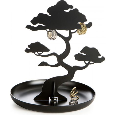 Arbre à bijoux Bonsai Kikkerland Noir (1/5)