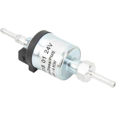 Pompe à carburant 24V 1-4KW pour chauffage air pulsé, électromagnétique doseuse, compatible Eberspacher D2 D4 Airtronic, débit pulsé, pièce détachée. (1/5)
