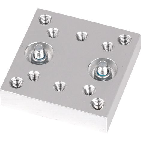 Schweisskraft 1528160 Adapterblock 50 x 50 x 12 mm (1/2)
