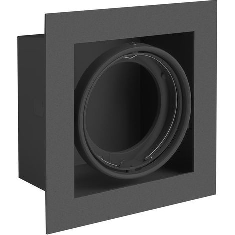 Foco empotrable de techo Pireo 1xAR111 GTV negro (1/2)