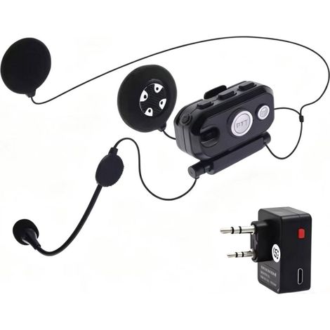 Bluetooth-Headset für Motorradhelme, Walkie-Talkie, Integralhelm, wasserdicht, frostsicher, Sport, HB880 K-Kopf-Adapter (1/4)