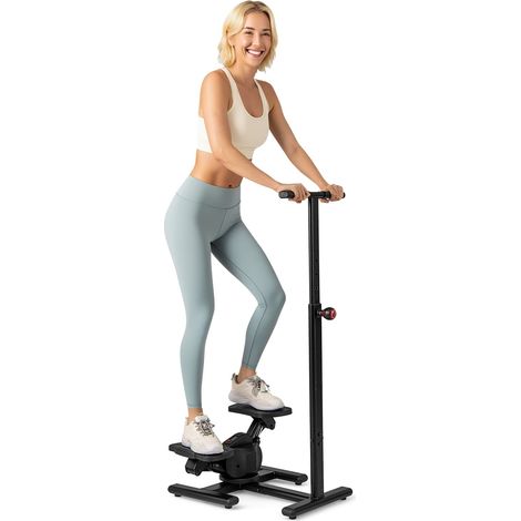Treppensteiger mit Drehfunktion, verstellbarem Griff und LCD-Display