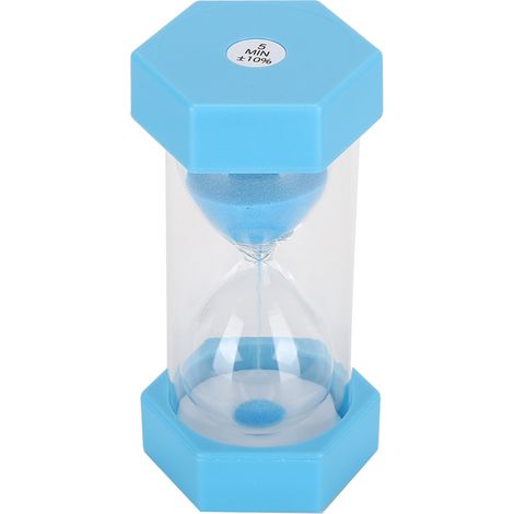 Sablier antichute pour brossage des dents, minuteur en verre, décoration de maison, horloge à sable résistante, 30 minutes. (1/5)