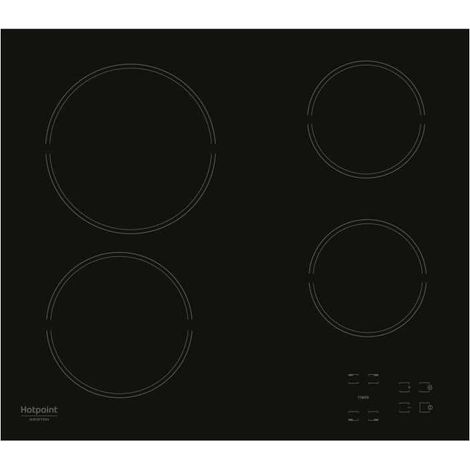 Keramikkochfeld Hotpoint HR631C schwarz 60 cm 6200 W (1/3)