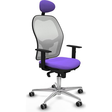 Sedia Ufficio con Poggiatesta Jorquera Piqueras y Crespo 1D086G1 Lilla (1/5)