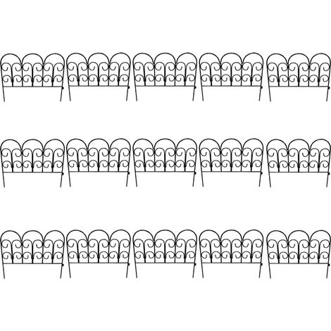 Richmond Steel Garden Lawn Edging (45cm x 41cm) - 15 Panels (1/5)