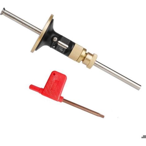 Trusquin de Traçage - KCVV - Micro Réglage - Alliage Aluminium - Jauge de Marquage - Précision (1/4)