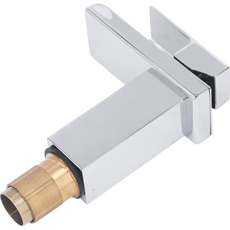 Robinet de salle de bain cascade, robinet pour vasque à poser, robinet de lavabo à poignée unique avec filetage pour tuyau G1/2
