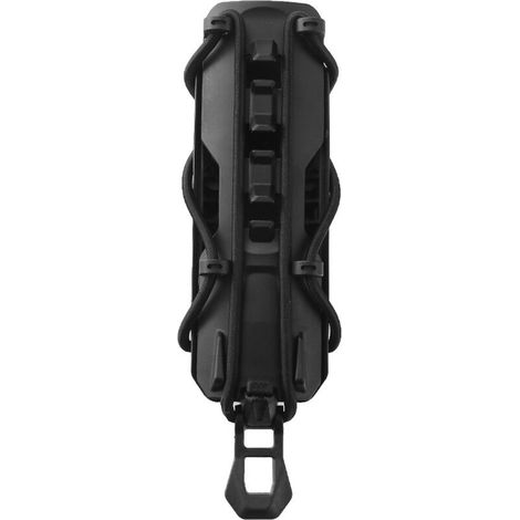 Porte-bidon moto, protection de pare-chocs réglable à démontage rapide, porte-gobelet, noir (1/5)