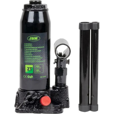 Martinetto a bottiglia jbm bottle jack 2t capacità 2 ton compatto